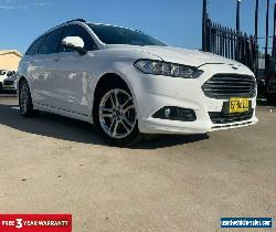 2015 Ford Mondeo MD Ambiente Wagon 5dr PwrShift 6sp, 2.0DT [Jun] Winter White A for Sale